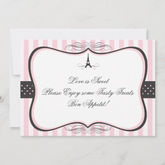 エッフェル塔 パリ キャンディー サイン (正面)