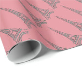 エッフェル塔 パリ テーマパーティー 包装紙 (ロールコーナー)