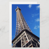 エッフェル塔 パリ ヨーロッパ 旅行 便箋 (正面/裏面)