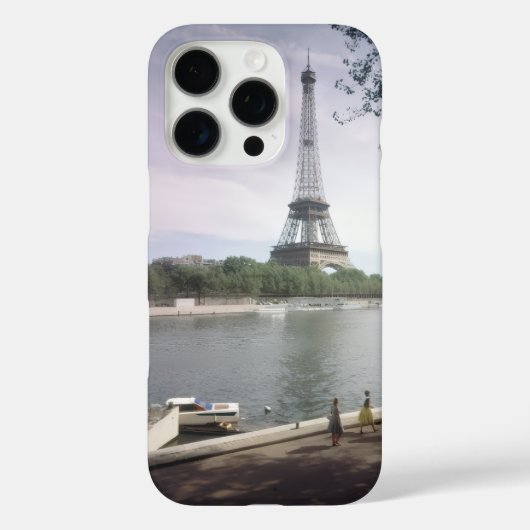 エッフェル塔。パリ、1960年頃。 Case-Mate iPhoneケース (裏面)