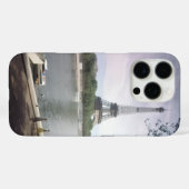 エッフェル塔。パリ、1960年頃。 Case-Mate iPhoneケース (裏面 (横))