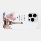 エッフェル塔 パリ iPhoneケース (裏面横)