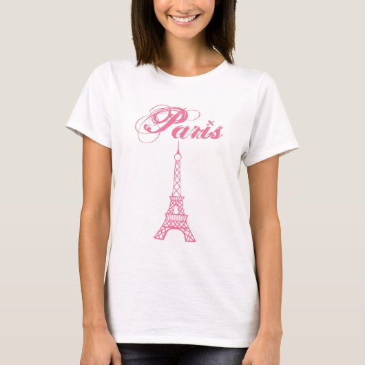 エッフェル塔 パリ Tシャツ (正面)