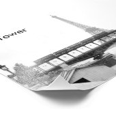 エッフェル塔 フォトプリント            (角)