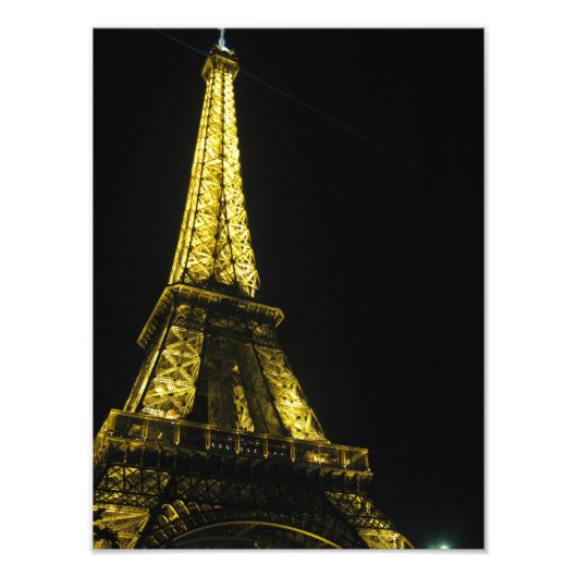 エッフェル塔 フォトプリント            (正面)