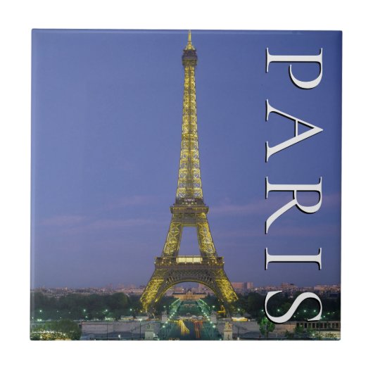 エッフェル塔 | フランス, パリ タイル (正面)