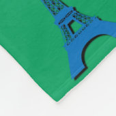 エッフェル塔 フリースブランケット (角)