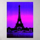 エッフェル塔 ポスター (正面)