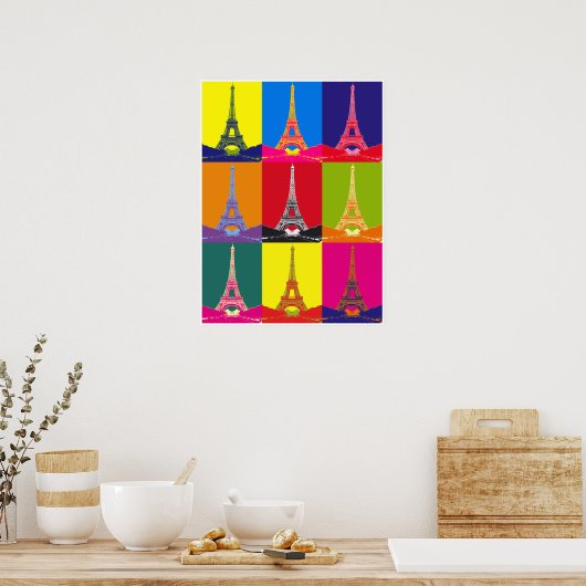 エッフェル塔 ポスター (キッチン)