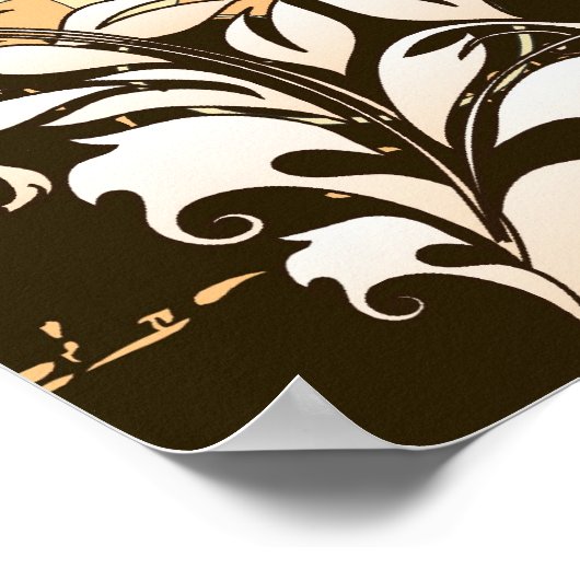 エッフェル塔 ポスター (角)