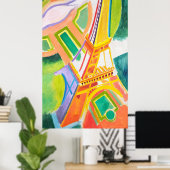 エッフェル塔 ポスター (ホームオフィス)