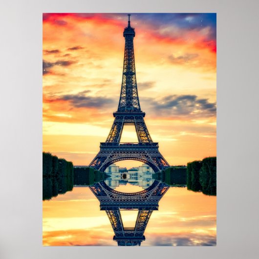 エッフェル塔 ポスター (正面)
