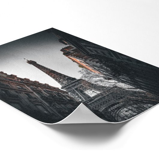 エッフェル塔 ポスター (角)