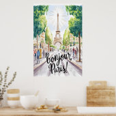 エッフェル塔 ポスター (キッチン)