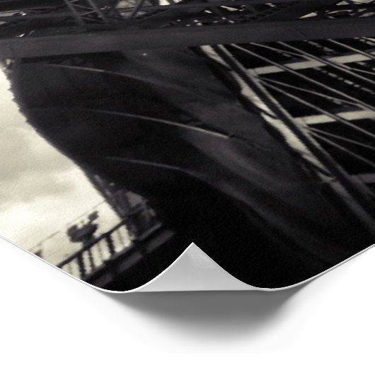 エッフェル塔 ポスター (角)