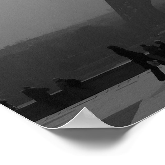 エッフェル塔 ポスター (角)