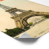 エッフェル塔 ポスター (角)