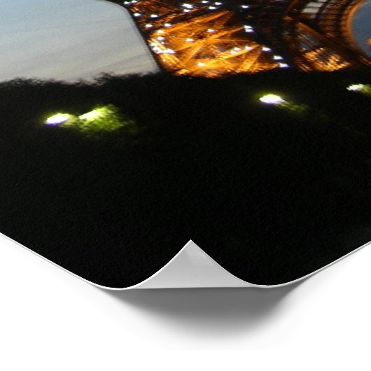 エッフェル塔 ポスター (角)