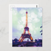 エッフェル塔 ポストカード (正面/裏面)