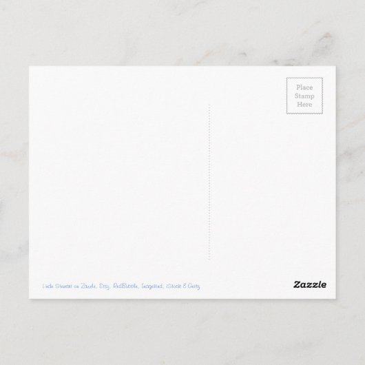 エッフェル塔 ポストカード (裏面)