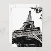 エッフェル塔 ポストカード (正面/裏面)