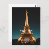 エッフェル塔 ポストカード (正面/裏面)