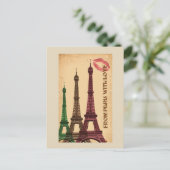 エッフェル塔 ポストカード (スタンド正面)