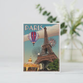 エッフェル塔 ポストカード (スタンド正面)
