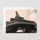 エッフェル塔 ポストカード (正面/裏面)