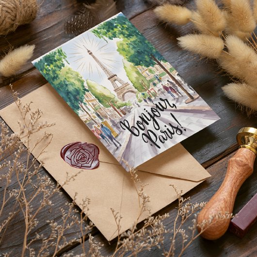 エッフェル塔 ポストカード