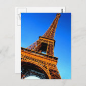 エッフェル塔 ポストカード (正面/裏面)