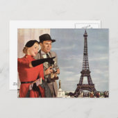 エッフェル塔 ポストカード (正面/裏面)