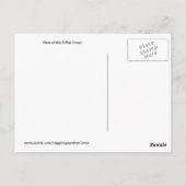 エッフェル塔 ポストカード (裏面)