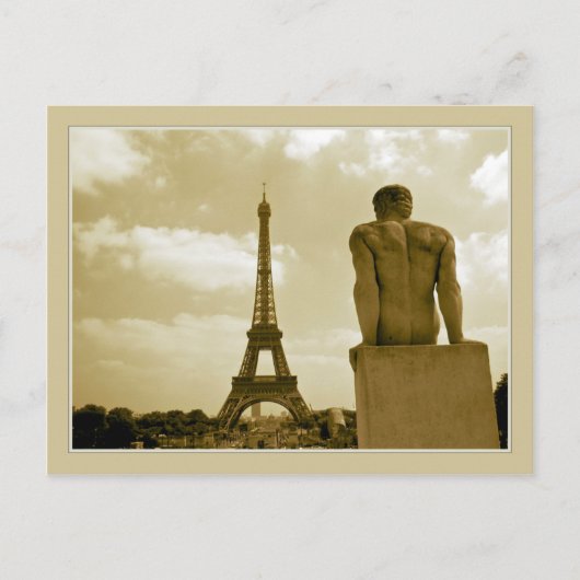 エッフェル塔 ポストカード (正面)