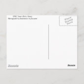 エッフェル塔 ポストカード (裏面)