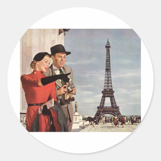 エッフェル塔 ラウンドシール (正面)