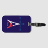 エッフェル塔 ラゲッジタグ (正面横)