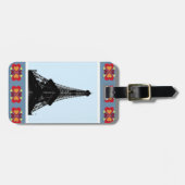 エッフェル塔 ラゲッジタグ (正面横)