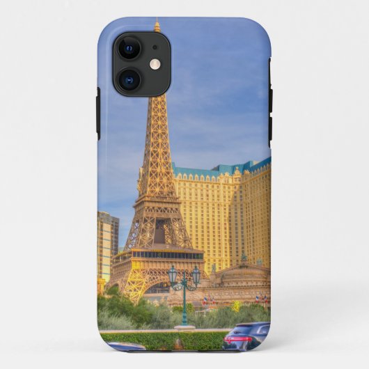 エッフェル塔 ラスベガス パリ リムジン ネバダ Case-Mate iPhoneケース (裏面)
