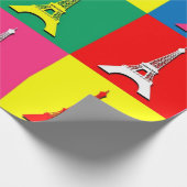 エッフェル塔 ラッピングペーパー (角)