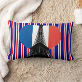 エッフェル塔 ランバークッション (ブランケット)