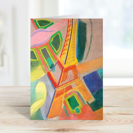 エッフェル塔 |ロバート・ドローネー カード