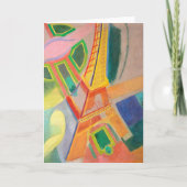 エッフェル塔 |ロバート・ドローネー カード (正面)
