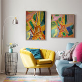 エッフェル塔 |ロバート・ドローネー ポスター