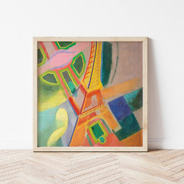 エッフェル塔 |ロバート・ドローネー ポスター