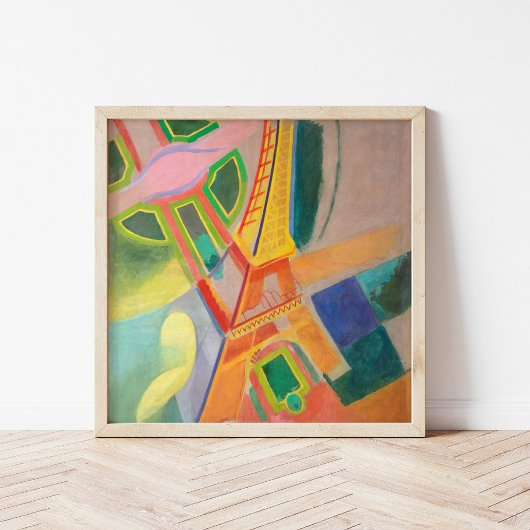 エッフェル塔 |ロバート・ドローネー ポスター