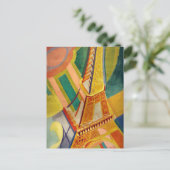 エッフェル塔 |ロバート・ドローネー ポストカード (スタンド正面)