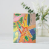 エッフェル塔 |ロバート・ドローネー ポストカード (スタンド正面)