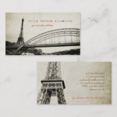 エッフェル塔-名刺 名刺 (正面/裏面)