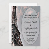 エッフェル塔 招待状 (正面/裏面)